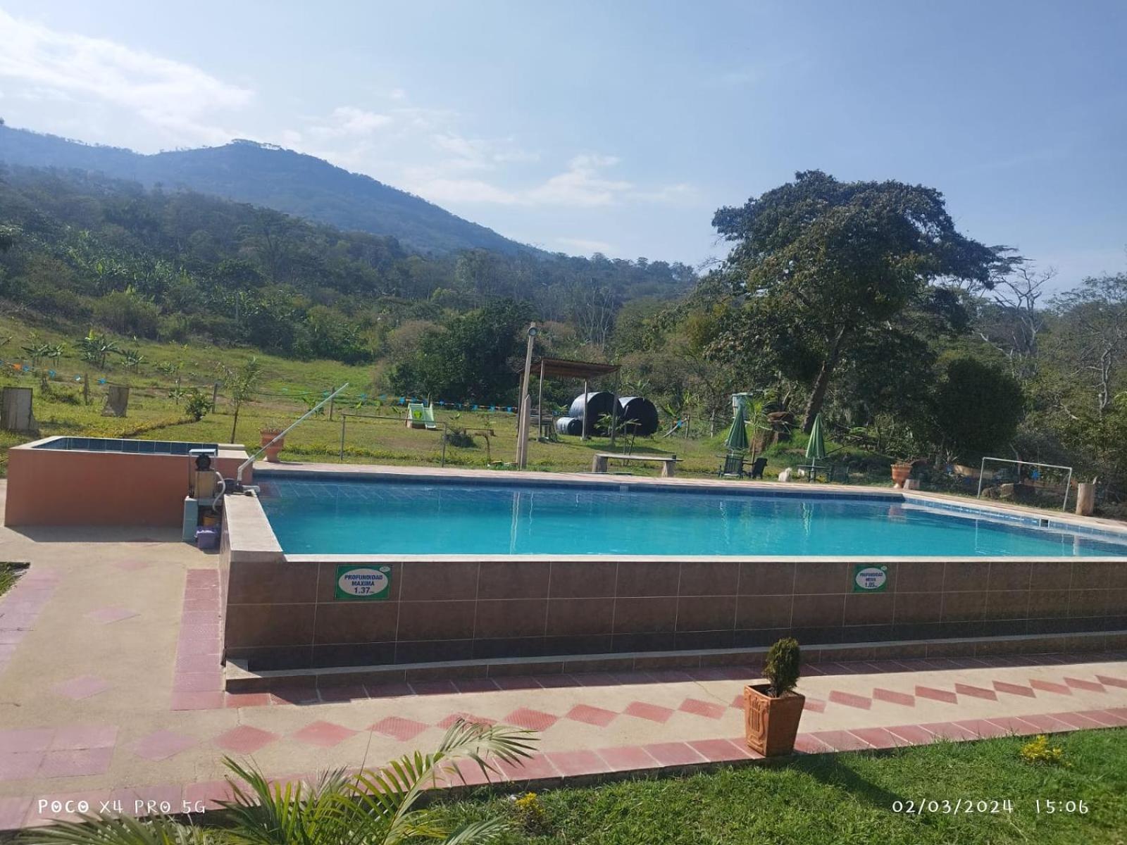 Hotel Campestre La Fuente - Piscina Moniquira Bagian luar foto