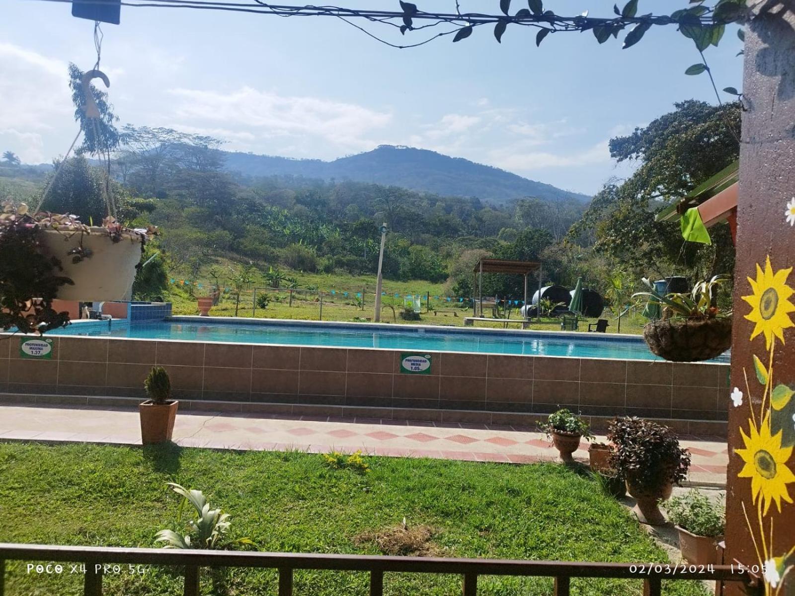 Hotel Campestre La Fuente - Piscina Moniquira Bagian luar foto